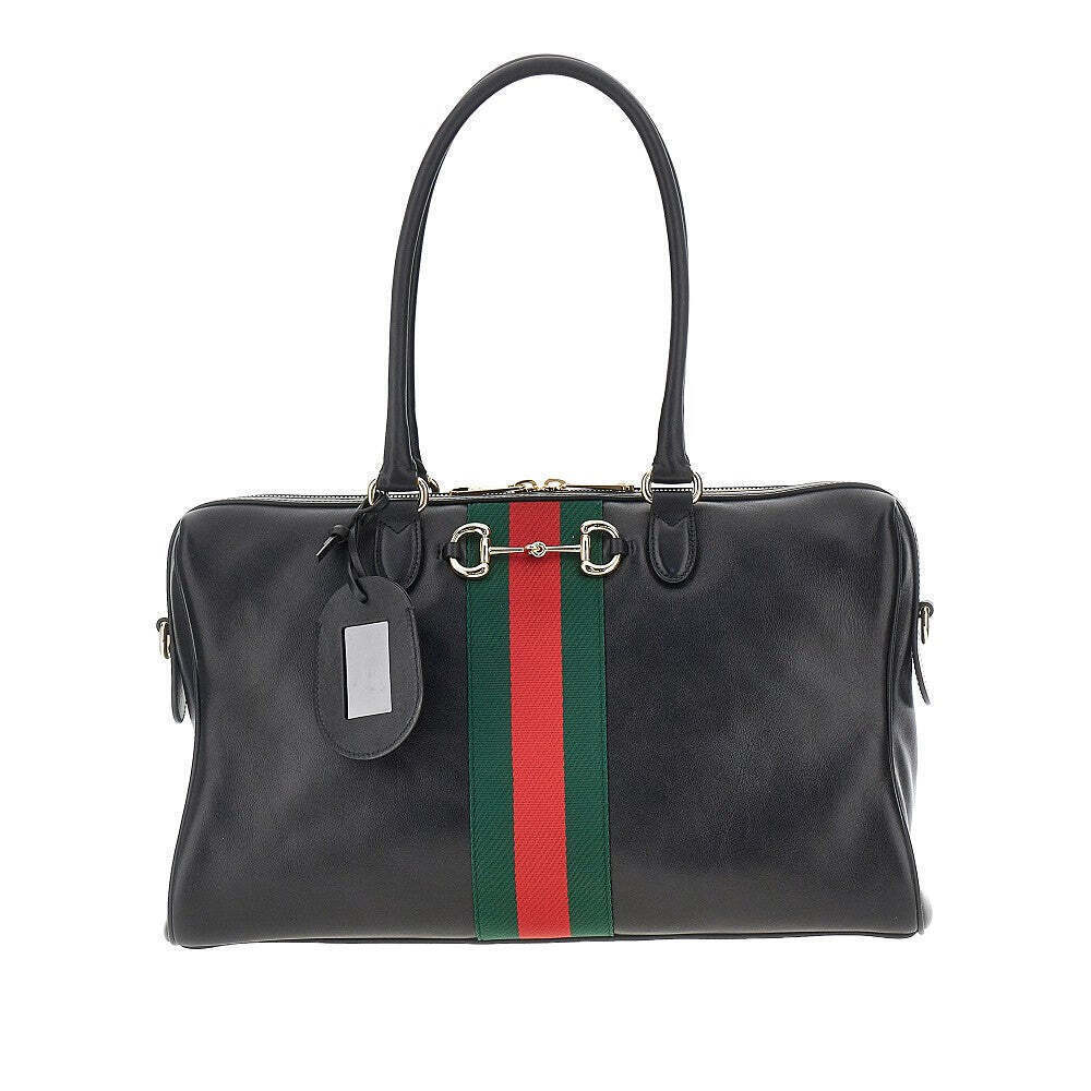 Gucci Large Leather Borsetto Bag